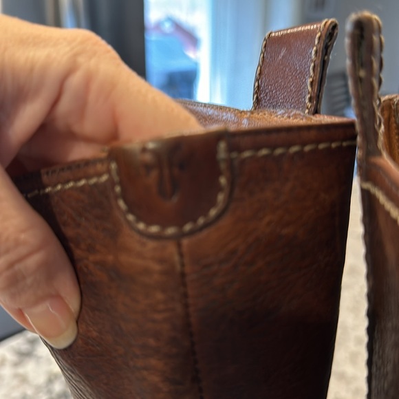 Frye Victoria mid distressed boots size 8.5 - Picture 8 of 15